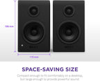 NZXT AP-SPKB2-US Relay PC Gaming Desktop Speakers