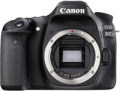 Canon EOS 80D DSLR Camera Bundle (Renewed)