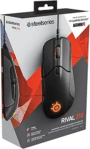 SteelSeries 62433 Rival 310 Gaming Mouse RGB 12000 CPI — main product image