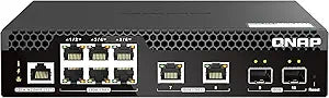 QNAP QSW-M2106PR-2S2T-US 10GbE PoE++ Web Switch — main product image