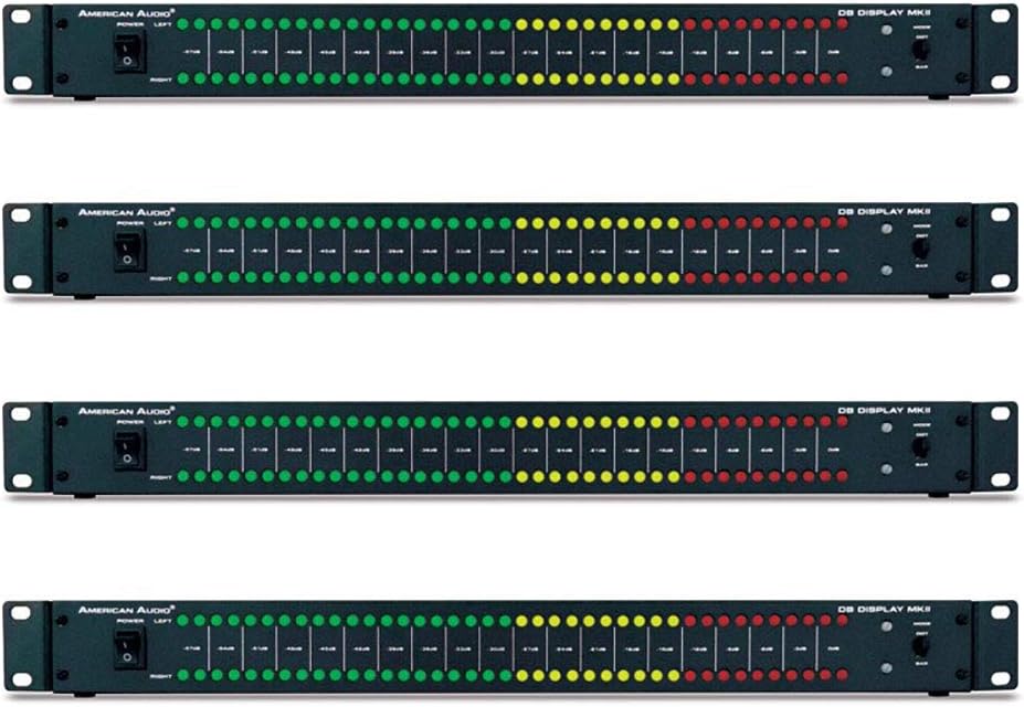 American Audio 82200 MKII DB Sound Volume LED Display - 4 Pack