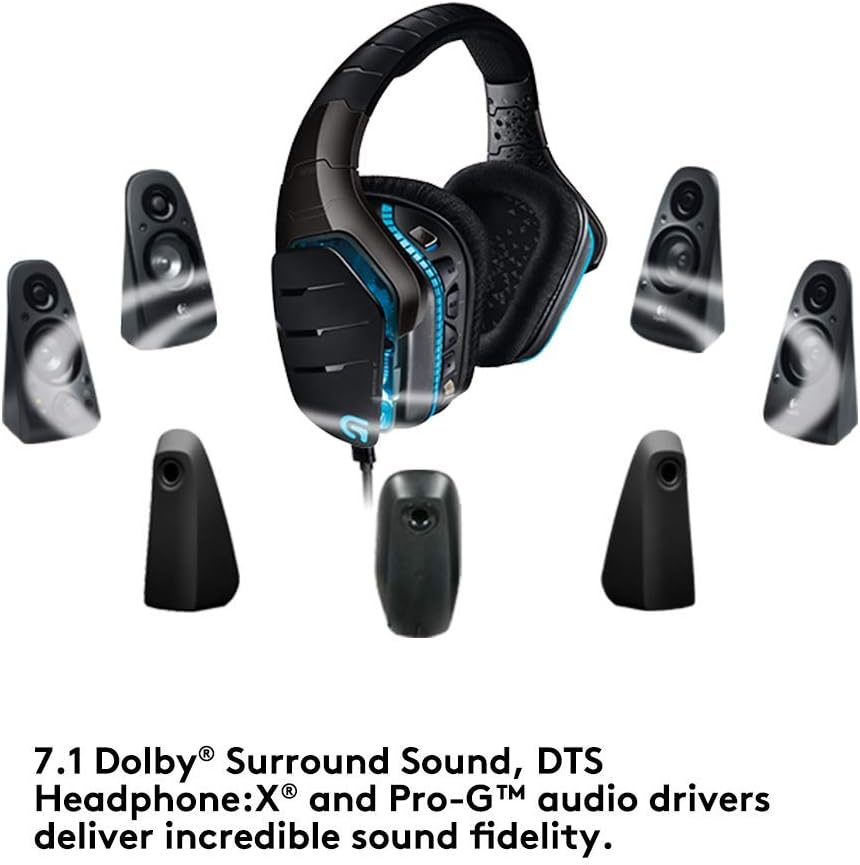 Logitech G933 Artemis Spectrum RGB Gaming Headset (Renewed)