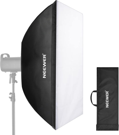 Neewer 24”x35” Rectangular Softbox - Bowens Mount Studio Lighting