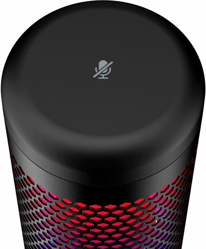HyperX HMIQ1S-XX-RG-G-B/4P5P7AA-B QuadCast S RGB USB Microphone Renewed