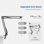 Neewer 40063970 Suspension Boom Scissor Mic Arm Stand