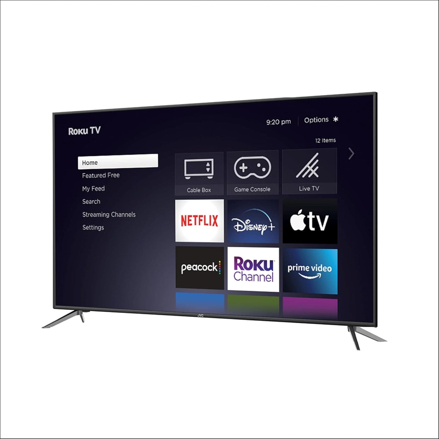 JVC LT-58MAW705 58-Inch 4K Roku Smart TV (Renewed)