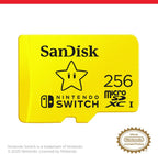 SanDisk SDSQXAO-256G-GNCZN 256GB microSDXC Nintendo Switch Licensed