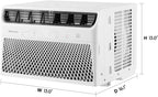 Hisense AHW0823CW1W 8000 BTU Smart Window Air Conditioner