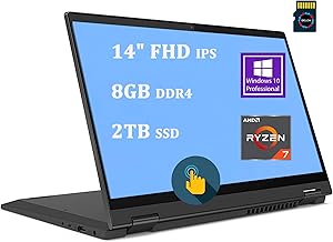 Lenovo Lenovo Flex 5 14" Ryzen 7 2TB SSD 2-in-1 Laptop