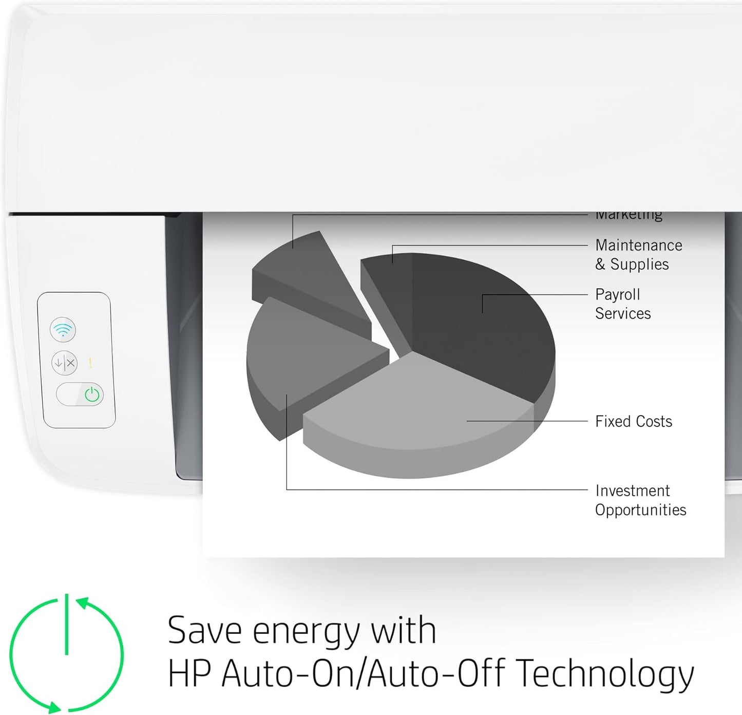 HP M110we LaserJet Wireless Printer HP+