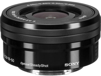 Sony E PZ 16-50mm Lens Renewed Bundle