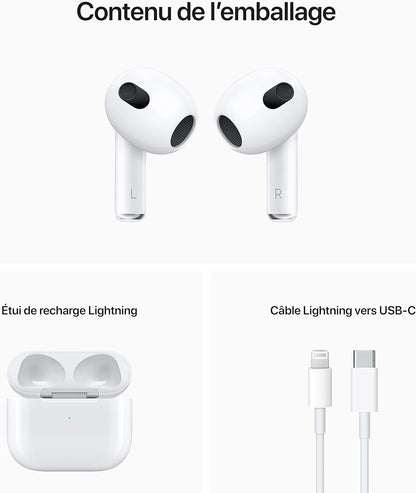 Apple AirPods Lightning Charging Case (3rd Generation) (Renewed)