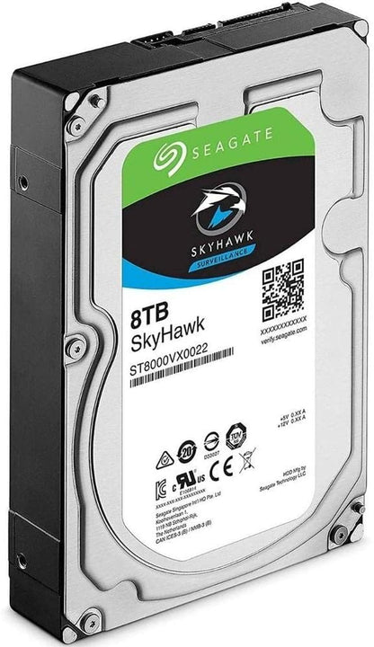 Seagate ST8000VX0022 SkyHawk 8TB Surveillance HDD - 3.5 inch