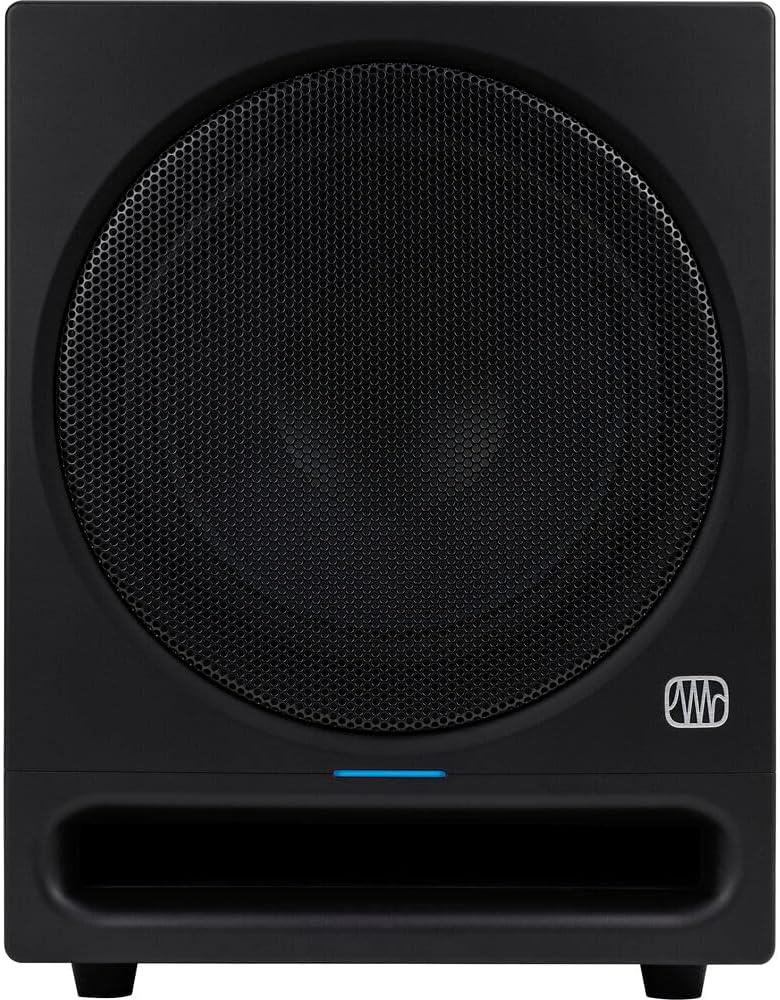 PreSonus ERIS PRO SUB 10 Studio Subwoofer, 10-inch Active Bundle