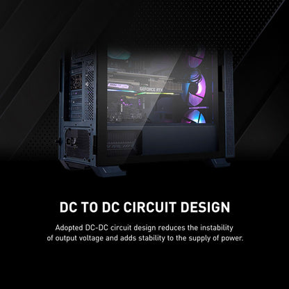 MSI 306-7ZP2A11-CE0 MAG A550BN Gaming Power Supply: 550W 80+ Bronze