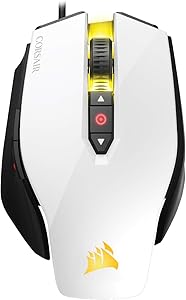 Corsair CH-9300111-NA M65 Pro RGB FPS Gaming Mouse White