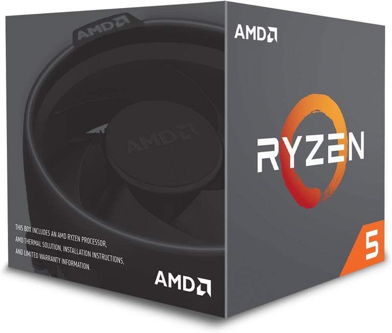 AMD YD2600BBAFBOX Ryzen 5 2600 Processor with Cooler — main product image