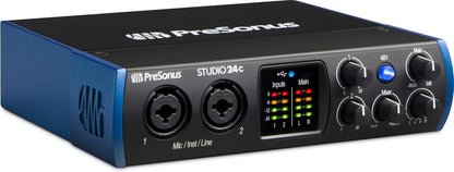 PreSonus Studio 24c-cr USB-C Audio Interface (Renewed)