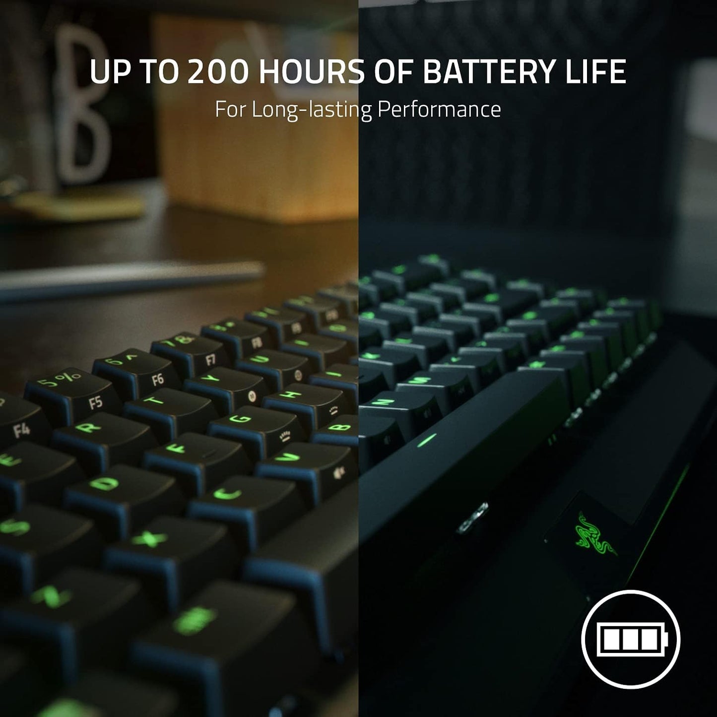 Razer RZ03-03891500-R3U1 BlackWidow V3 Mini 65% Wireless Keyboard