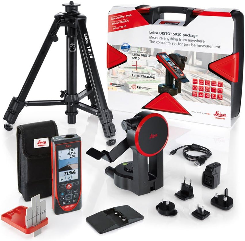 Leica S910 Kit DISTO Pro Laser Distance Measurer 984ft — main product image