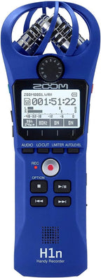 Zoom H1n Handy Recorder Blue - Portable Audio