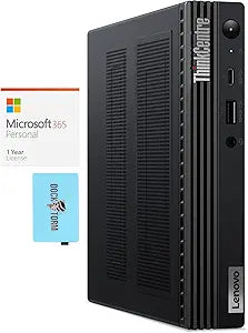 Lenovo ThinkCentre M90q Tiny i9 Desktop + MS 365 & Hub