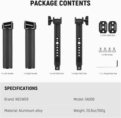 NEEWER GA006 Dual Handgrip for DJI RS Series Gimbals