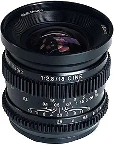 SLR Magic 18mm f/2.8 Full Frame Cine Lens E-Mount