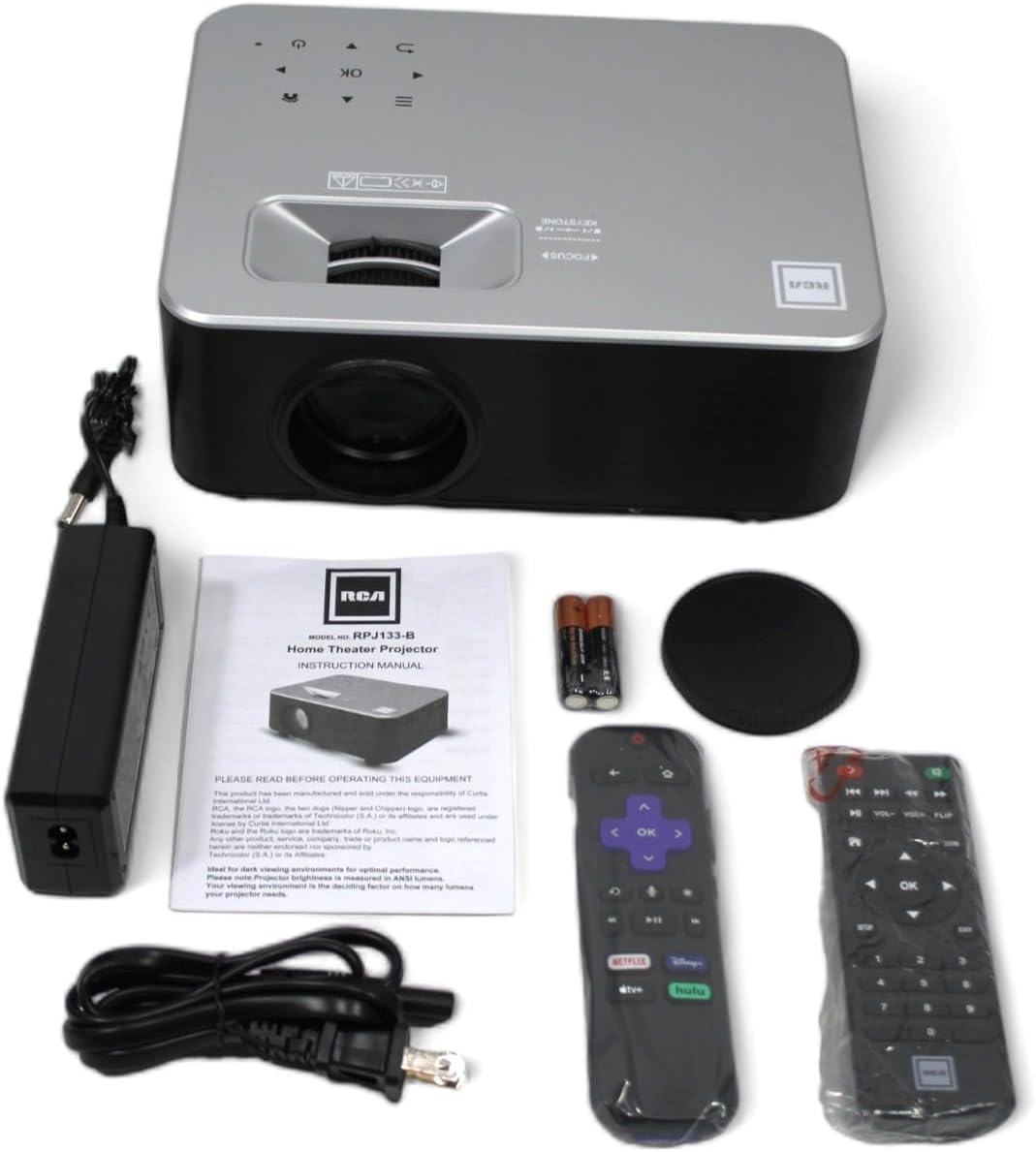 RCA RPJ133 1080P Smart Home Theater Projector (Renewed)