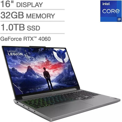 Lenovo Legion 5i 16" i9 RTX 4060 Gaming Laptop