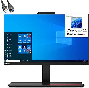 Lenovo M70a ThinkCentre 21.5" AIO Desktop i5 8GB 256GB