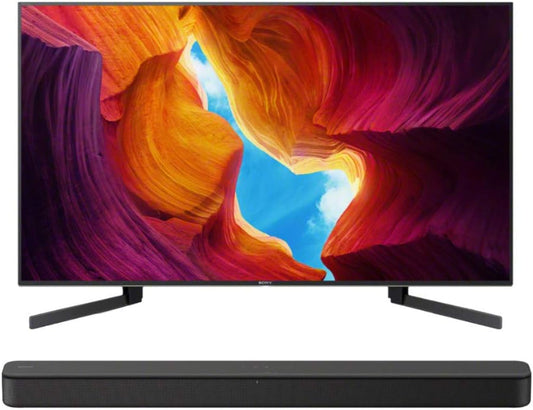 Sony XBR-49X950H 49" 4K LED TV & HT-S100F Soundbar Bundle