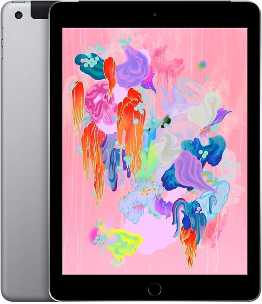 Apple iPad 9.7" 32GB Wi-Fi + Cellular Space Gray Renewed