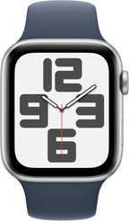 Apple Apple Watch SE (2nd Gen) - GPS + Cellular, 44mm, Silver/Blue