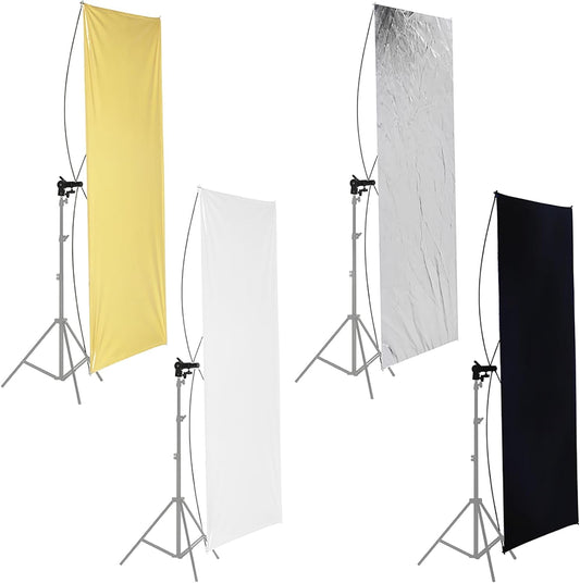 Neewer 10081497@@##2 35"x70" Photo Reflector Panel Kit