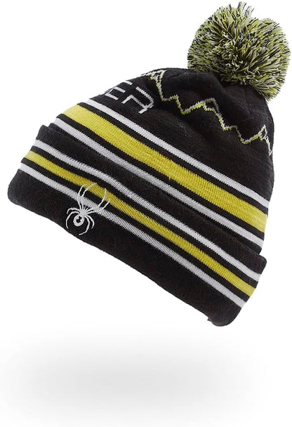 Spyder 197174 Little Boys Icebox Pom Beanie Hat