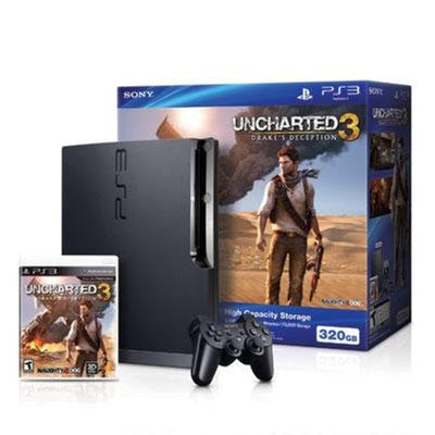 Sony Uncharted 3 Bundle PS3 320GB Console