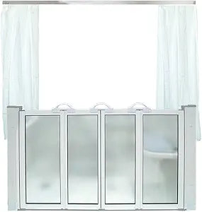 RCA CD2951-WG Mullen Alcove Door with Trim Gray