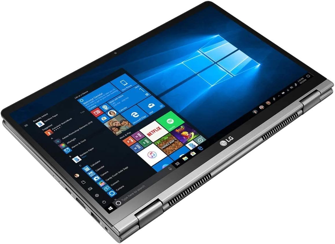 LG 14T90N-R.APS7U1 Gram 2-in-1 Laptop i7 16GB 512GB SSD Renewed