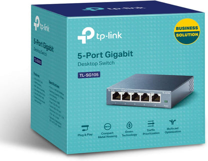 TP-Link TL-SG105 5-Port Gigabit Ethernet Network Switch
