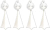 Eliminator Lighting DECOR MBSK Rotating Mirror Disco Ball Stand 4-Pack