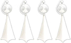 Eliminator Lighting DECOR MBSK Rotating Mirror Disco Ball Stand 4-Pack