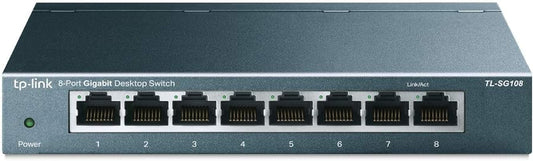 TP-Link TL-SG108 8-Port Gigabit Ethernet Network Switch