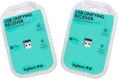 Logitech Unifying USB Receiver 2-Pack Wireless Adapter
