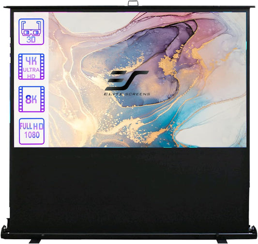 Elite Screens F150NWH ezCinema 150-Inch Pull Up Projector Screen