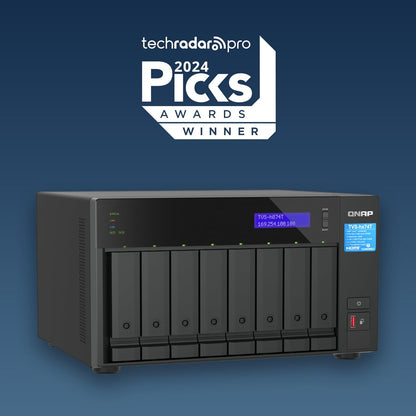 QNAP TVS-H874T-I9-64G-US 8-Bay Thunderbolt 4 NAS - Diskless