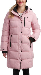 Spyder Long Puffer Insulated Windbreaker Women's Jacket