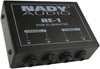 Nady 0 HE-1 Hum Eliminator Ground Loop Noise Reduction