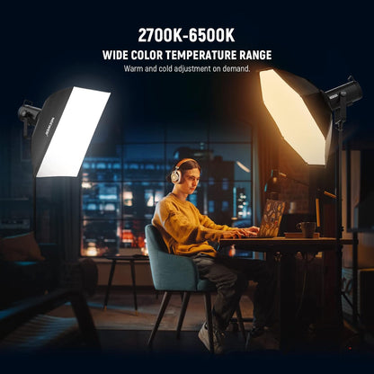 Neewer CB200B 210W LED Video Light Bi-Color 2700K-6500K