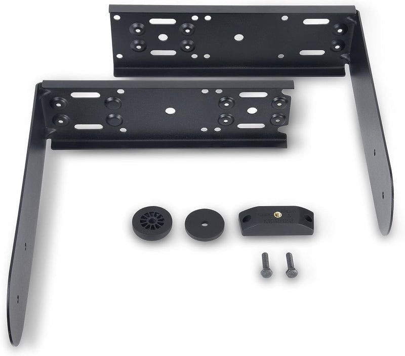 QSC K10.2 Yoke Speaker Mount Kit - Black — main product image